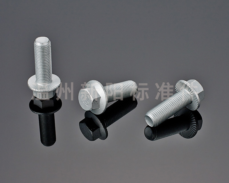 -Q180 -Q181 -外六角法蘭螺栓 -銀色達(dá)克羅 -10.9級(jí) 法蘭螺栓