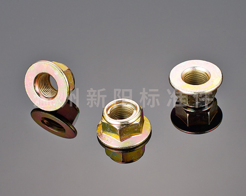 -6187 鐵片鎖緊 -6187壓三點鎖緊 -非標(biāo)螺母 -彩鋅